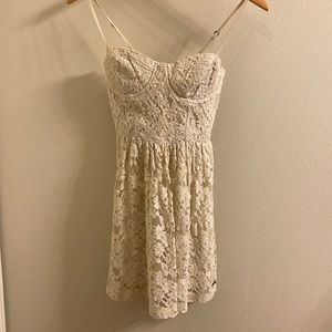 Abercrombie & Fitch mini lace dress/lingerie/long top